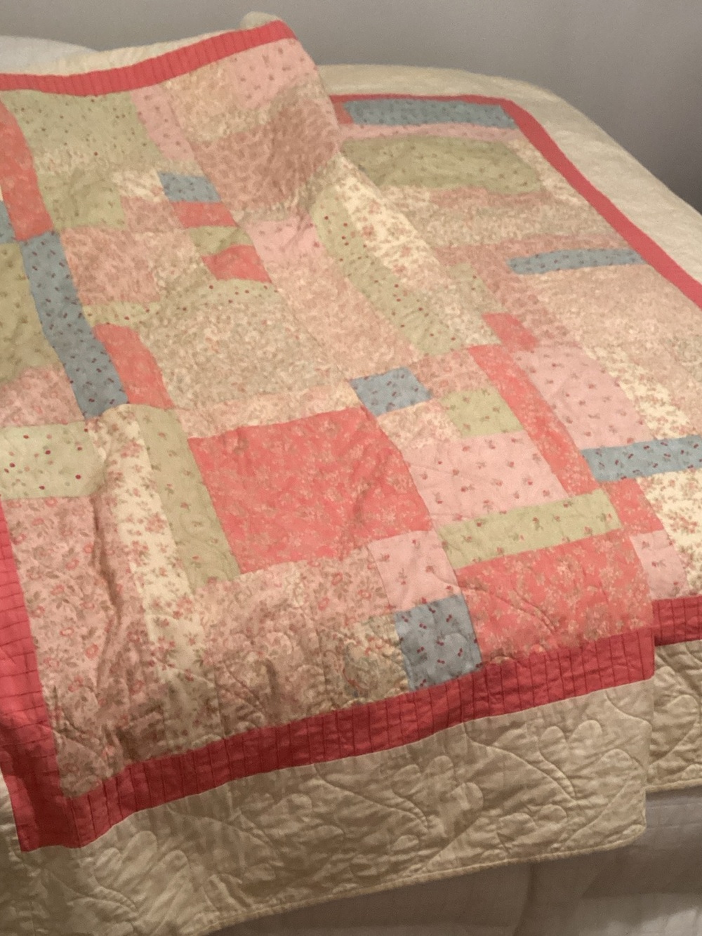 Handmade Quilt with April Cornell fabrics